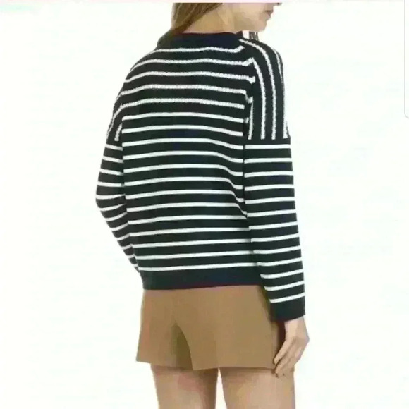 maje Women's Short Tallie Elastic Waist Side Zip S - Picture 3 of 5